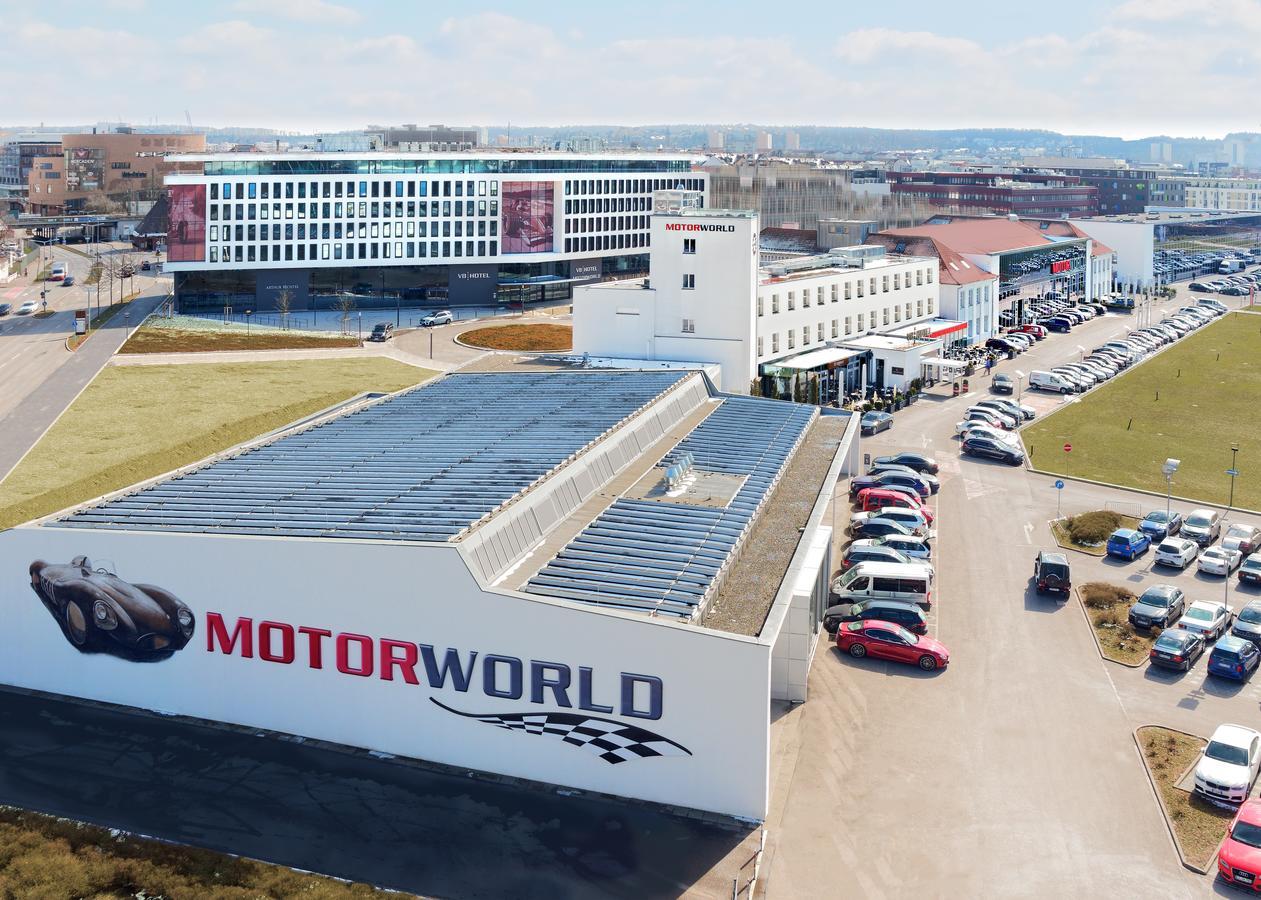 V8 Hotel Motorworld Region Stuttgart Böblingen Exterior foto